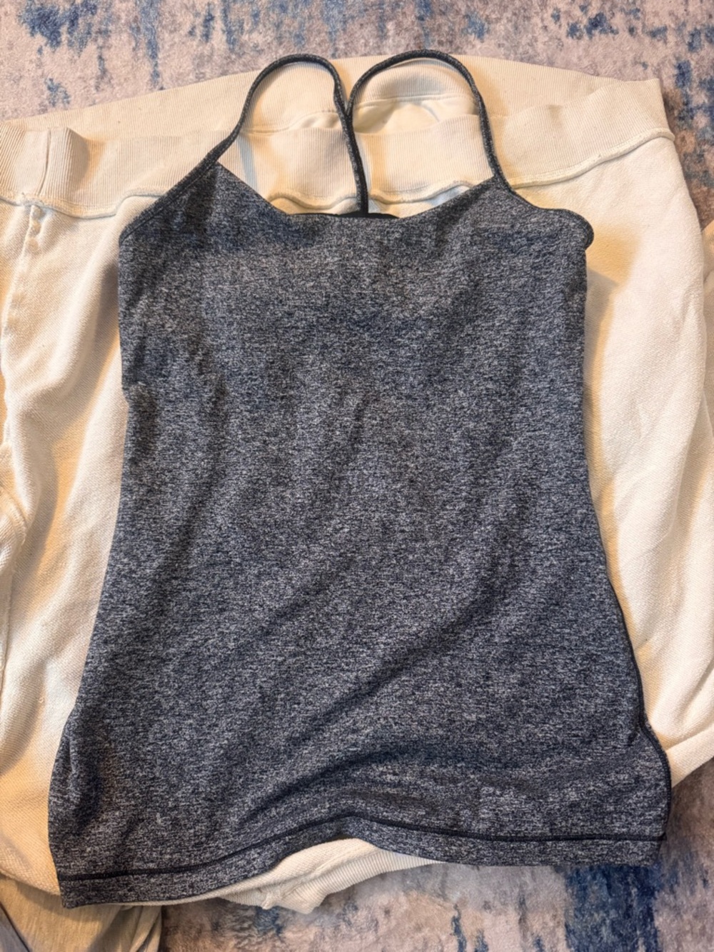 Women’s Grey Heather power y yoga Top